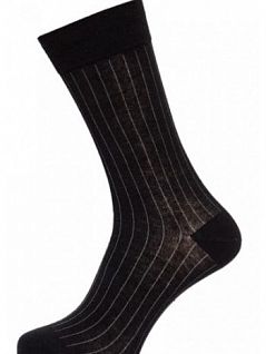 Облегающие носки из хлопка и полиамида Griff JSB3 CLASSIC полоска (5 пар) nero